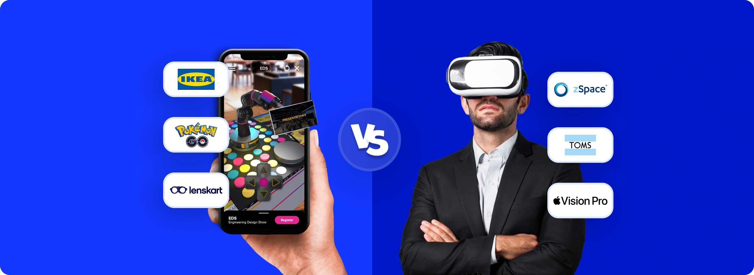Augmented reality Vs. Virtual reality: What’s the difference? 