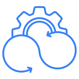 Icon representing DevOps handoff your team can run