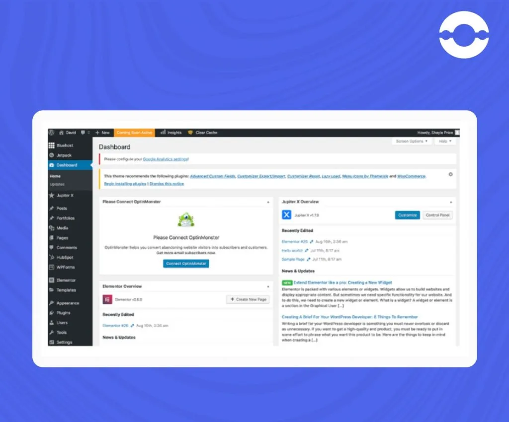 wordpress-dashboard