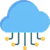 Icon representing ML Infrastructure on Cloud (AWS / Azure / GCP)