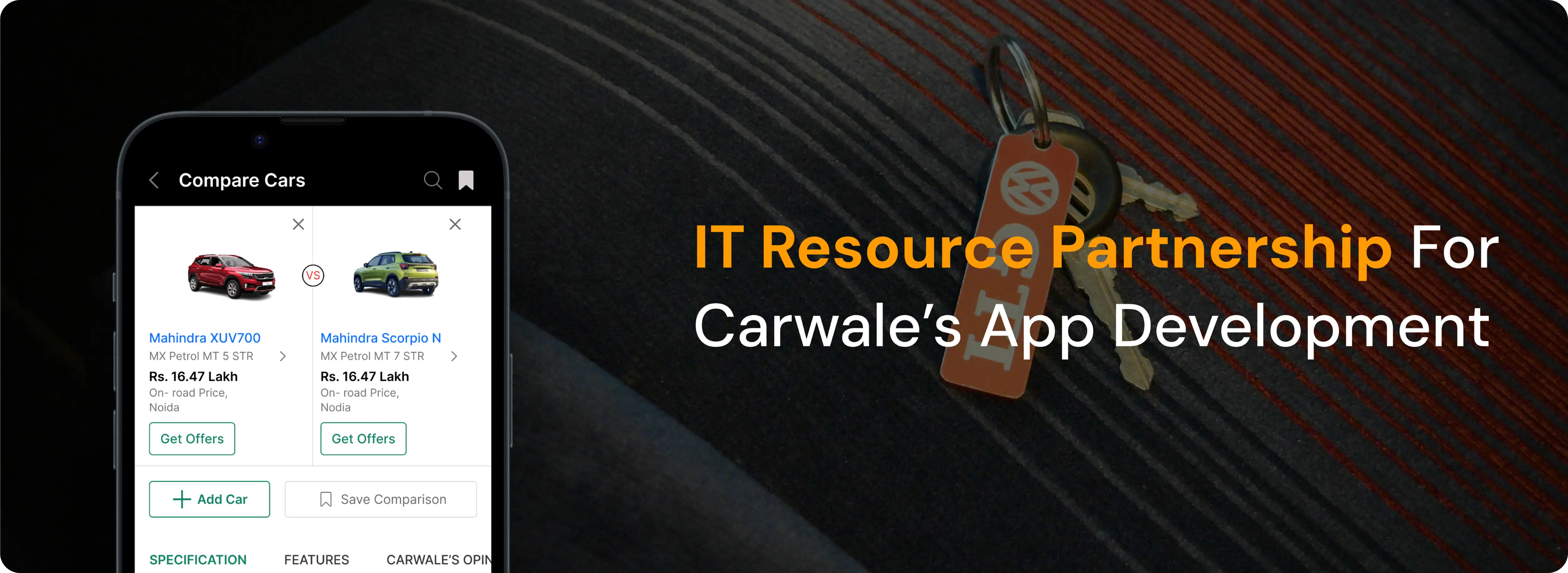 Carwale's App Development