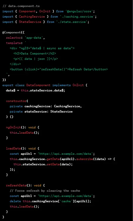 Component-using-caching-state-management