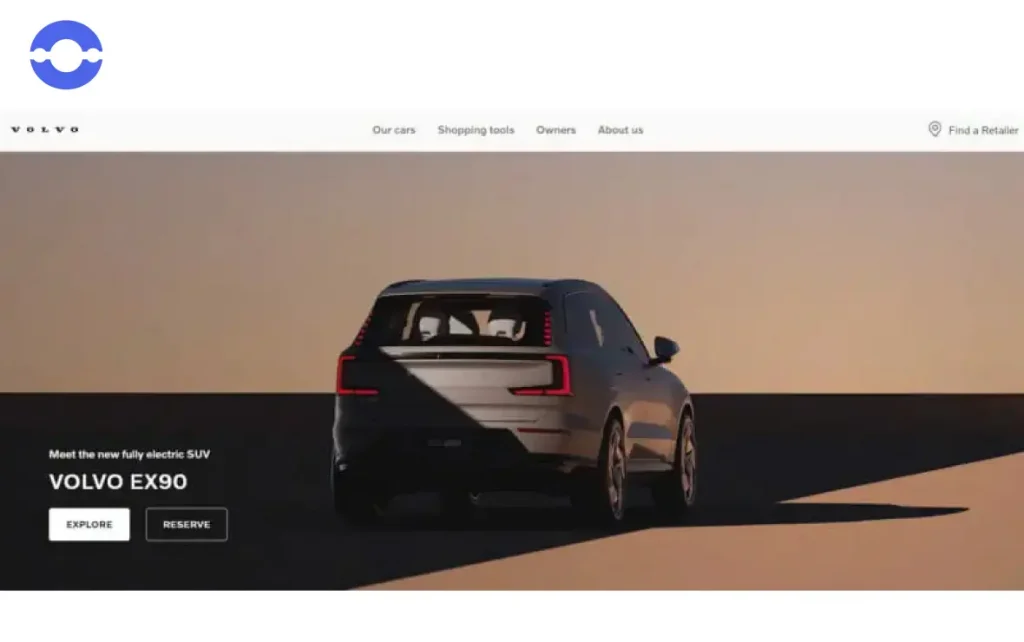example of AR VR Volvo Test Drive