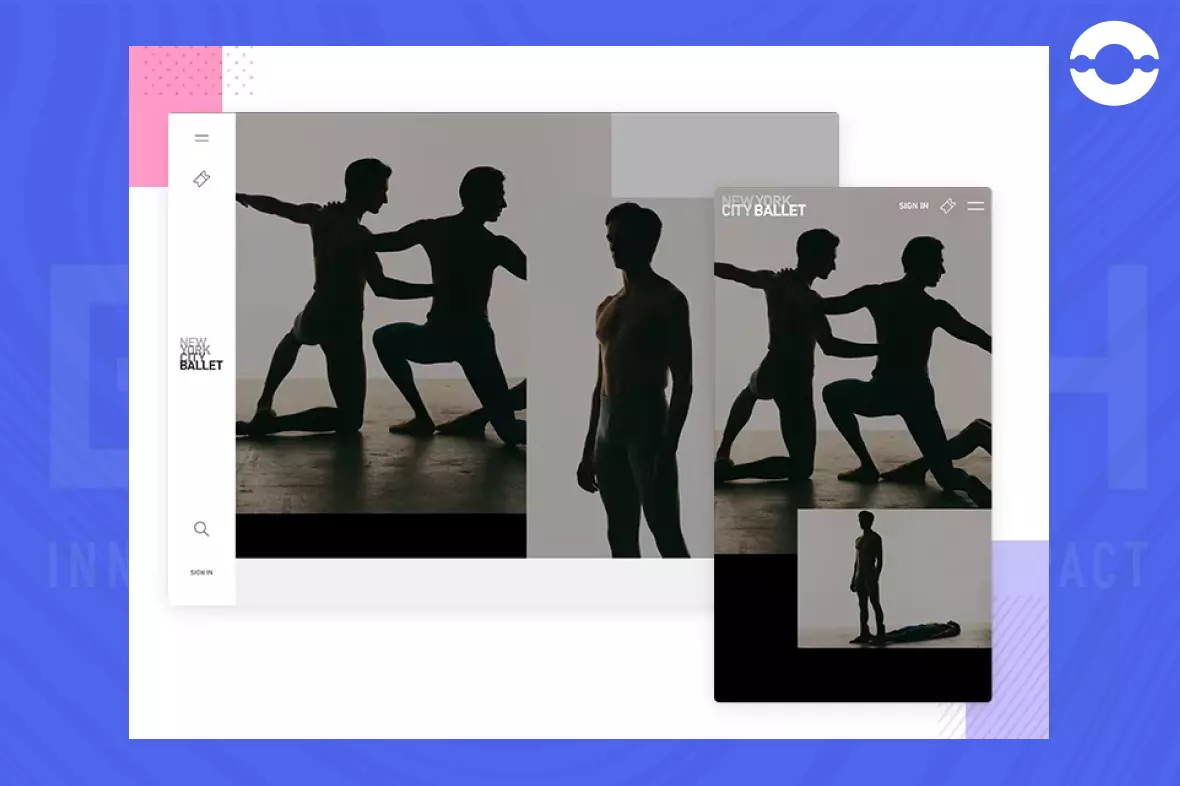 New York Ballet Responsive website