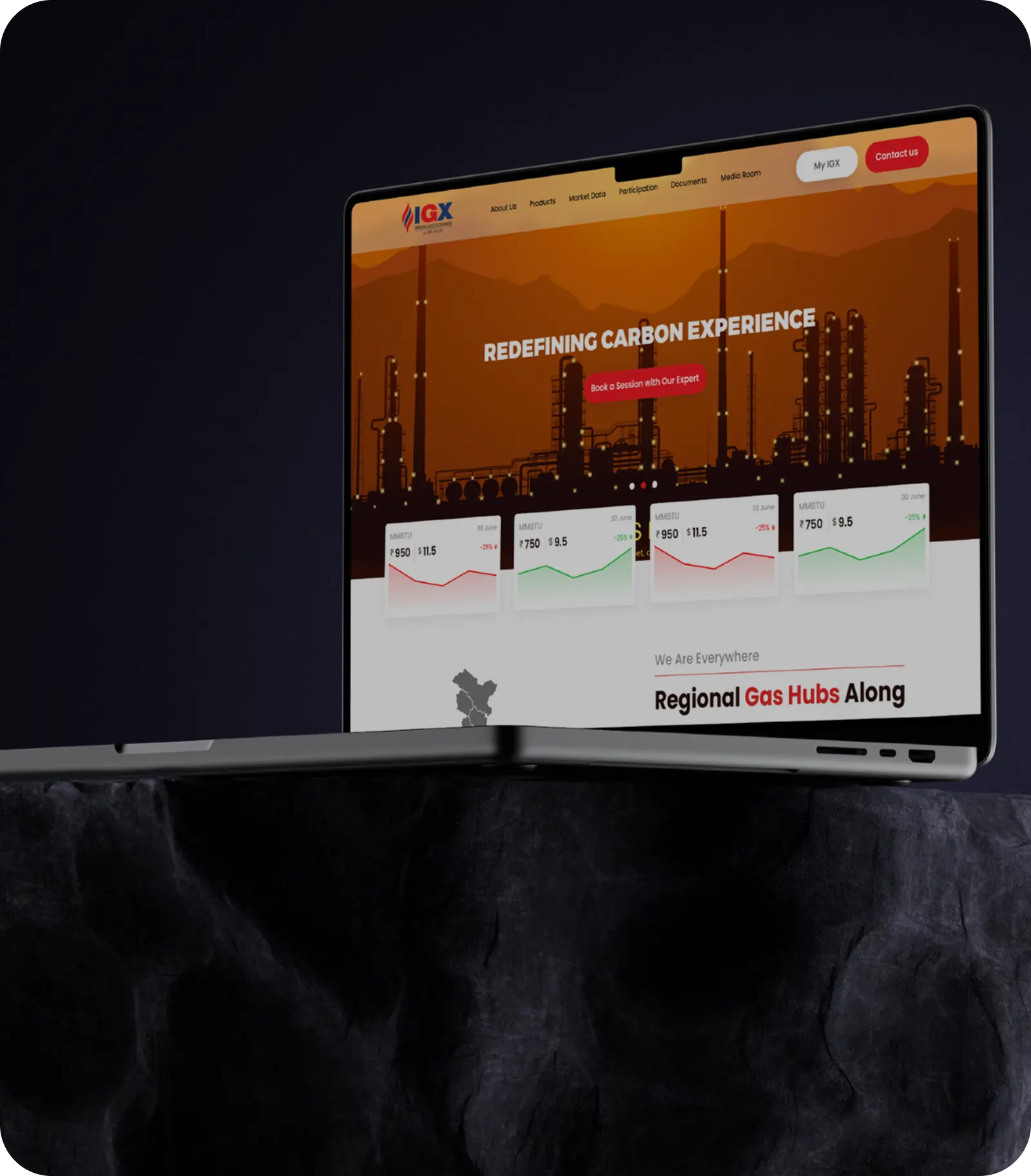 IGX (Gas Trading Platform) Card
